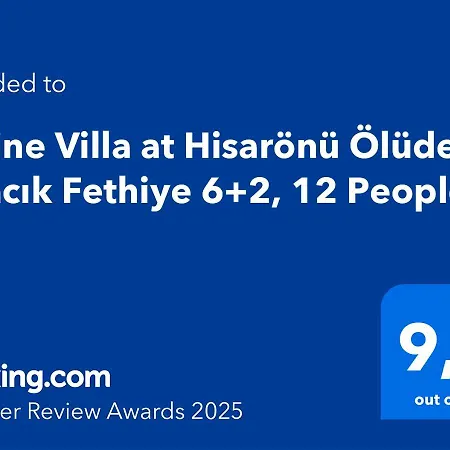 Villa Alpine At Hisaroenue Oeluedeniz Ovacik 6+2, 12 People